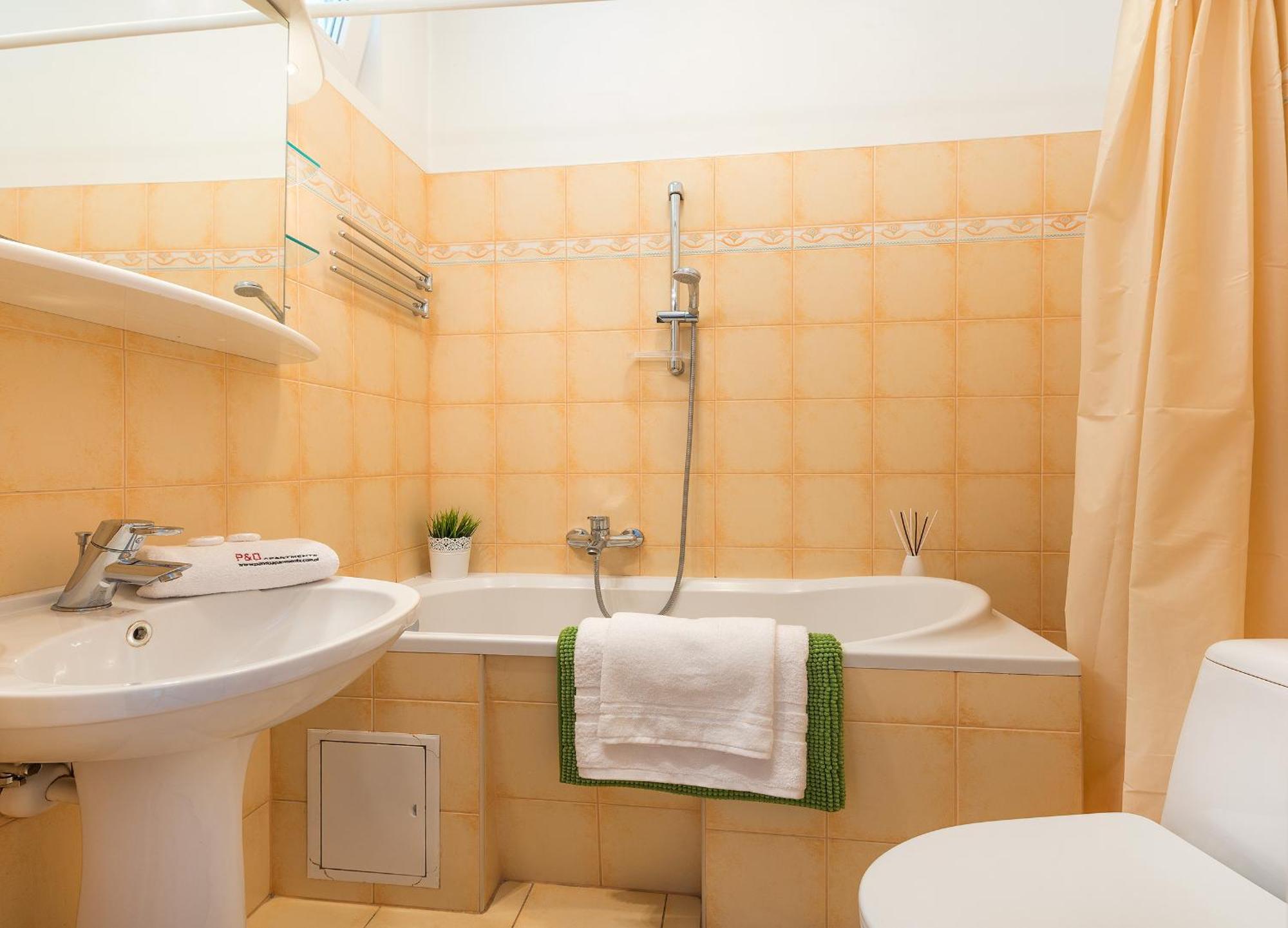 ורשה Zbawiciela Square P&O Serviced Apartments חדר תמונה